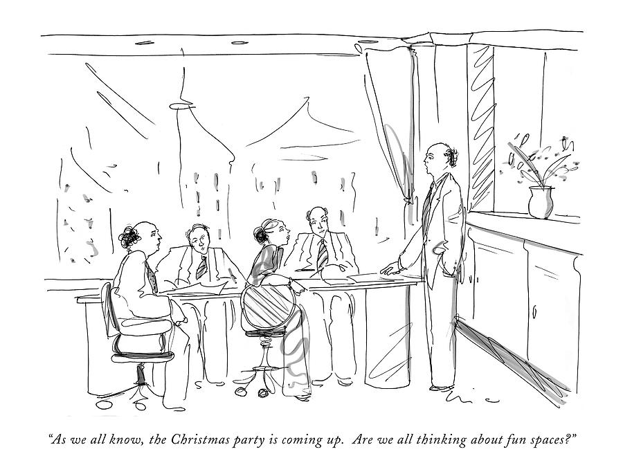 As We All Know Drawing by Richard Cline As We All Know Drawing by Richard Cline
