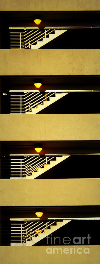 Architecture Photograph - Ascending Levels by James Aiken