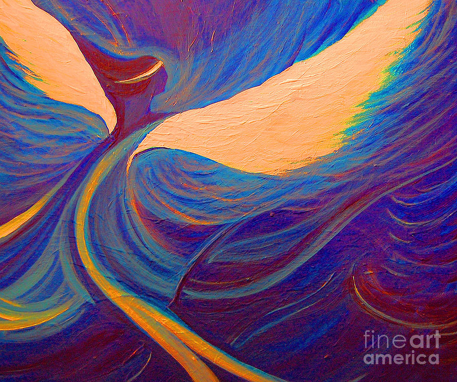 Abstract Painting - Ascension by jrr by First Star Art