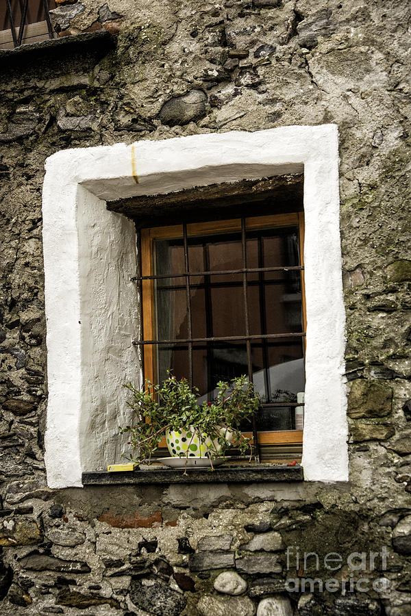Ascona Window Photograph by Timothy Hacker