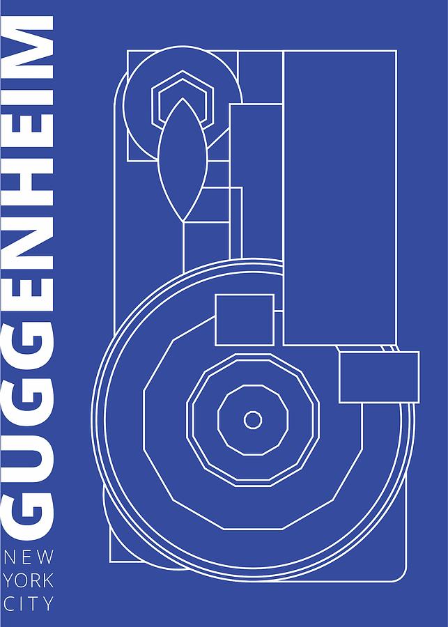 Guggenheim NYC Digital Art by Joel I Rabina