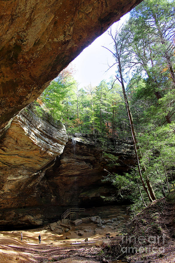 Ash Cave Of The Hocking Hills Photograph