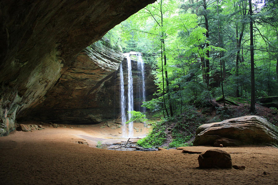 Nature Photograph - Ash Cave Summer  by Jeff Roney