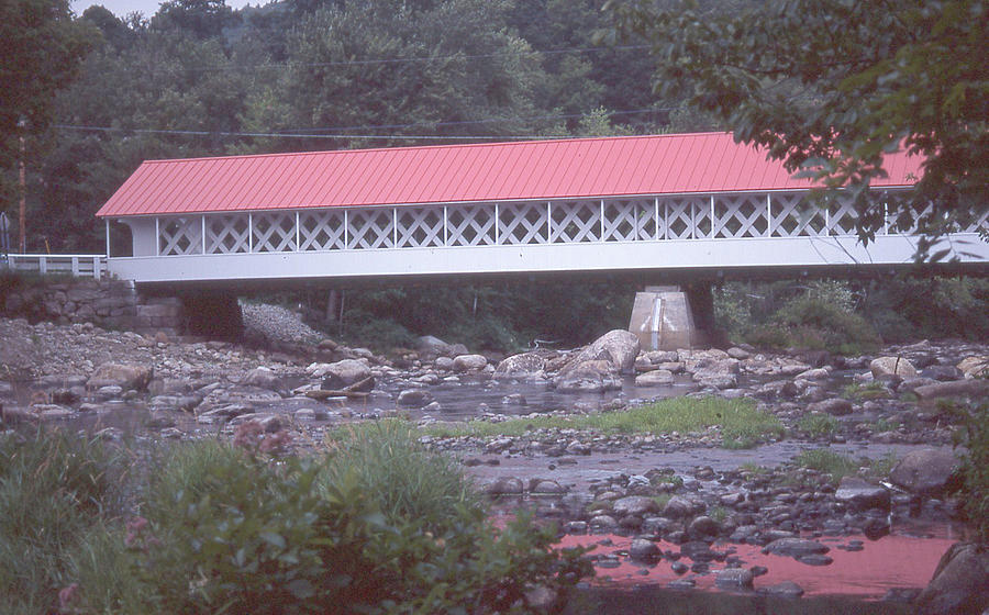 Ashelot Covered Bridge Photograph by Herbert Gatewood - Fine Art America