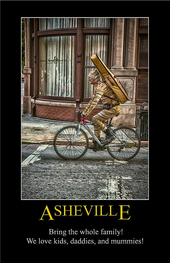 Asheville Mummies Poster Digital Art by John Haldane