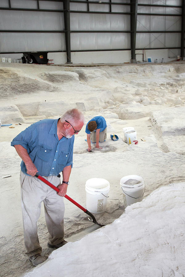 Ashfall Fossil Beds Excavation Photograph by Jim West