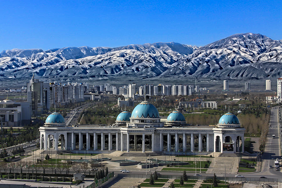 Ashgabat Photograph by Dave Hall