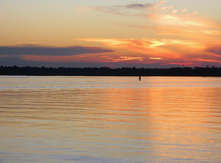 Ashley River Sunset 2 Photograph by Warren Thompson