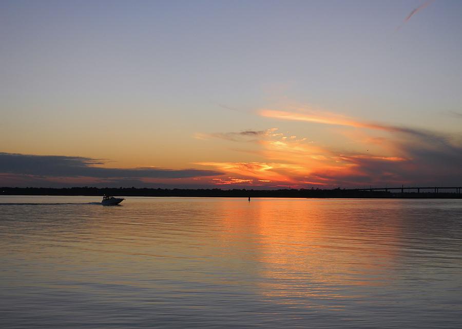 Ashley River Sunset Photograph by Warren Thompson