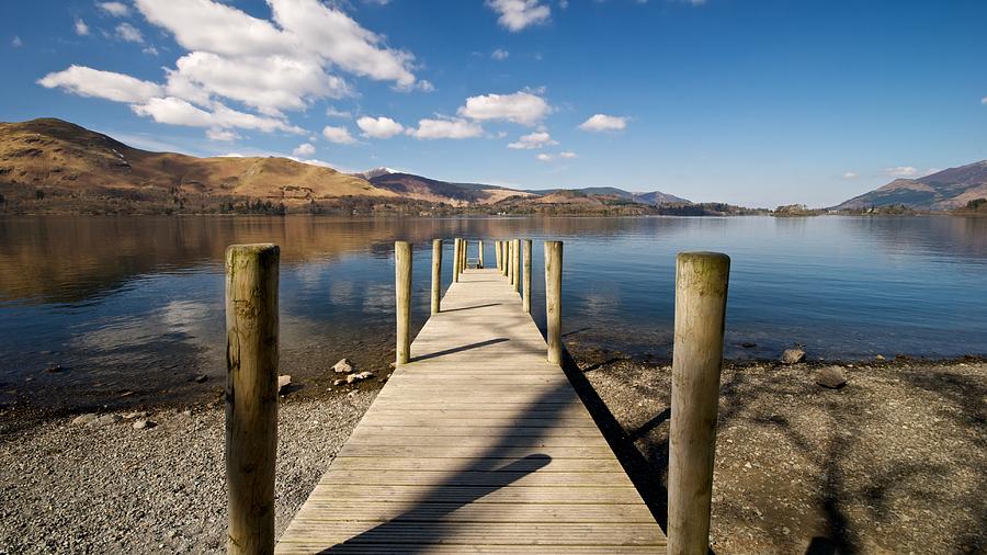 Ashness Jetty Photograph by Stephen Taylor