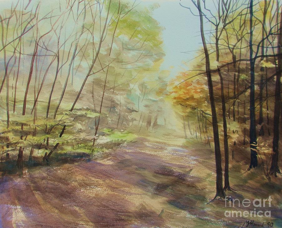 Ashridge Woods Painting by Martin Howard