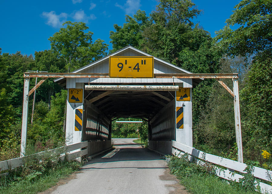 Ashtabula Collection - Root Road Covered Bridge 7K02003 Photograph by Guy Whiteley