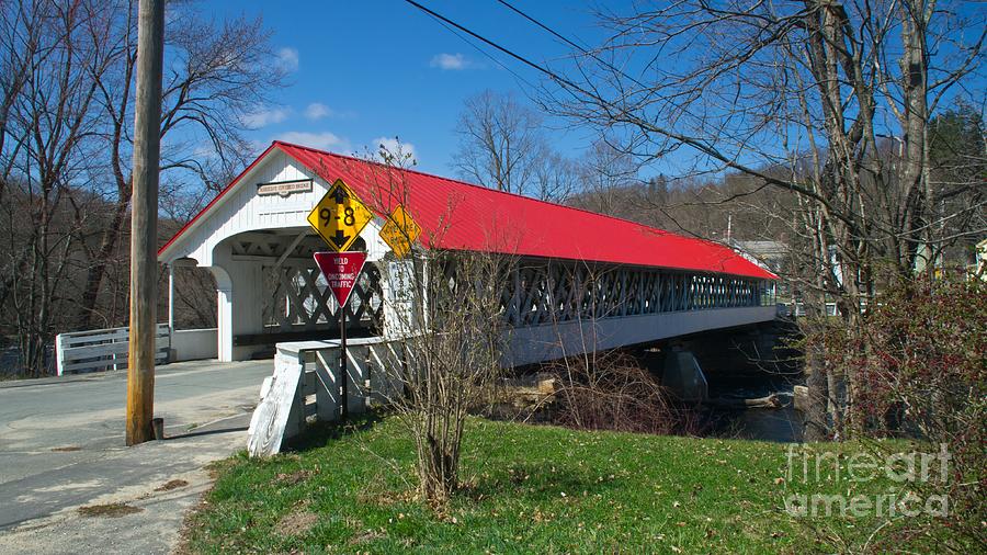 Ashuelot Covered Bridge.  Photograph by New England Photography