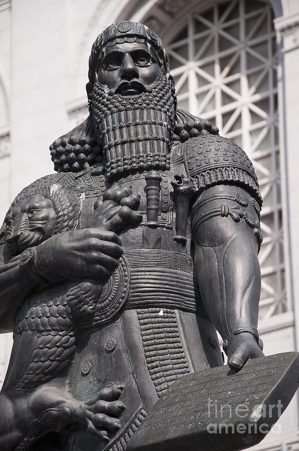 Ashurbanipal The Lawgiver Photograph by Brenda Kean