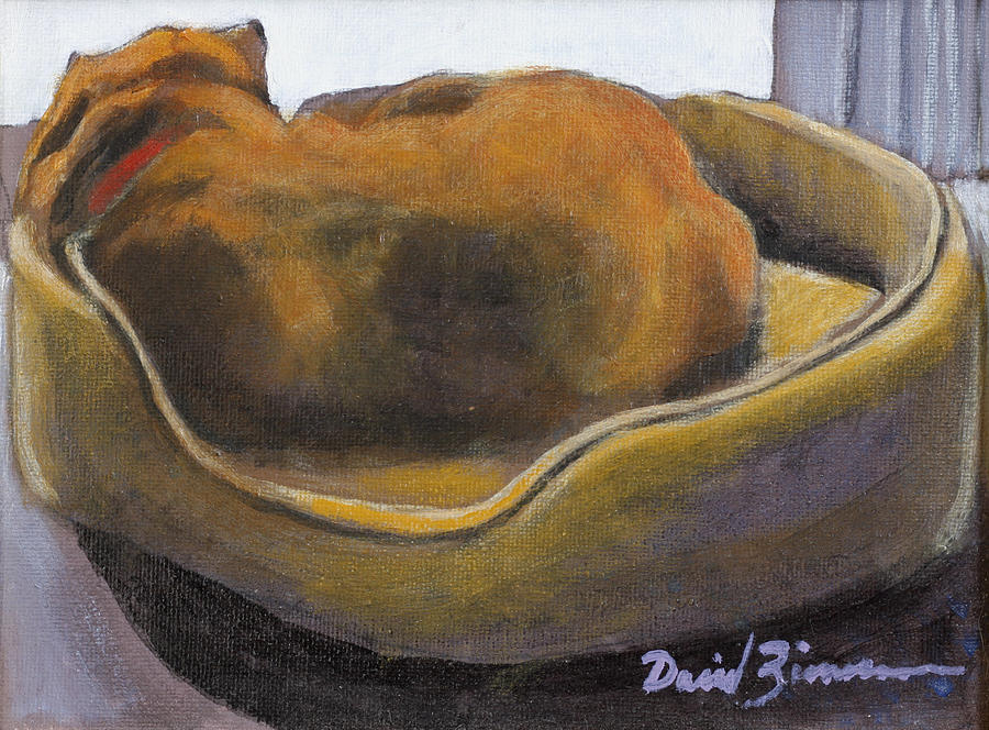 Asleep at the Wheel Painting by David Zimmerman