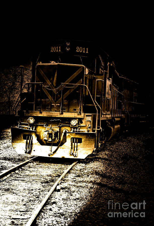 Asleep On The Tracks Photograph by Robert Frederick