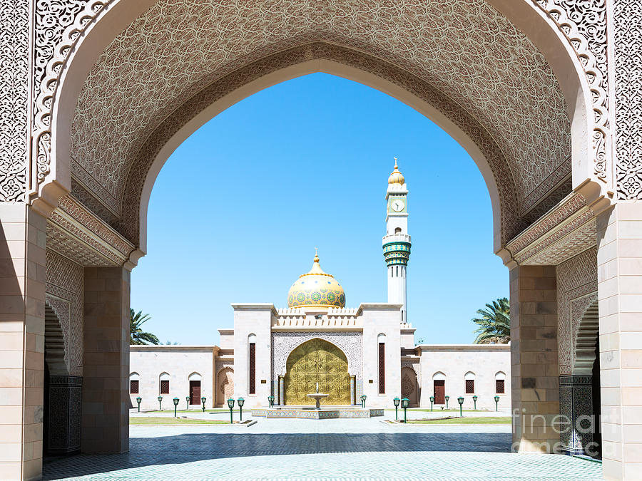 Asma Bint Alawi mosque - Muscat - Oman Photograph by Matteo Colombo