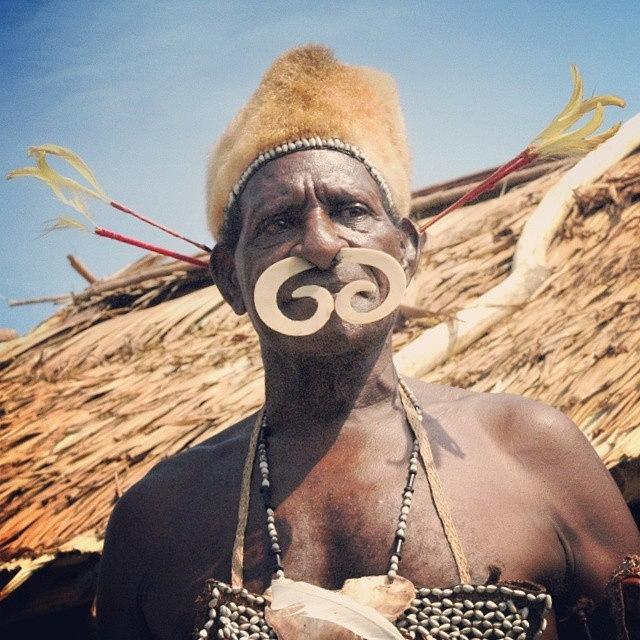 Traditional Photograph - Asmat Tribe #ndonesia #papua by Dani Daniar