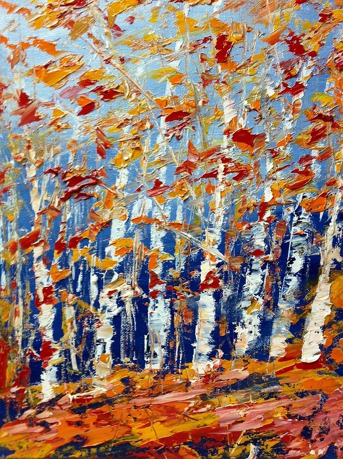 Aspen Abstract No.2 Painting by Desmond Raymond