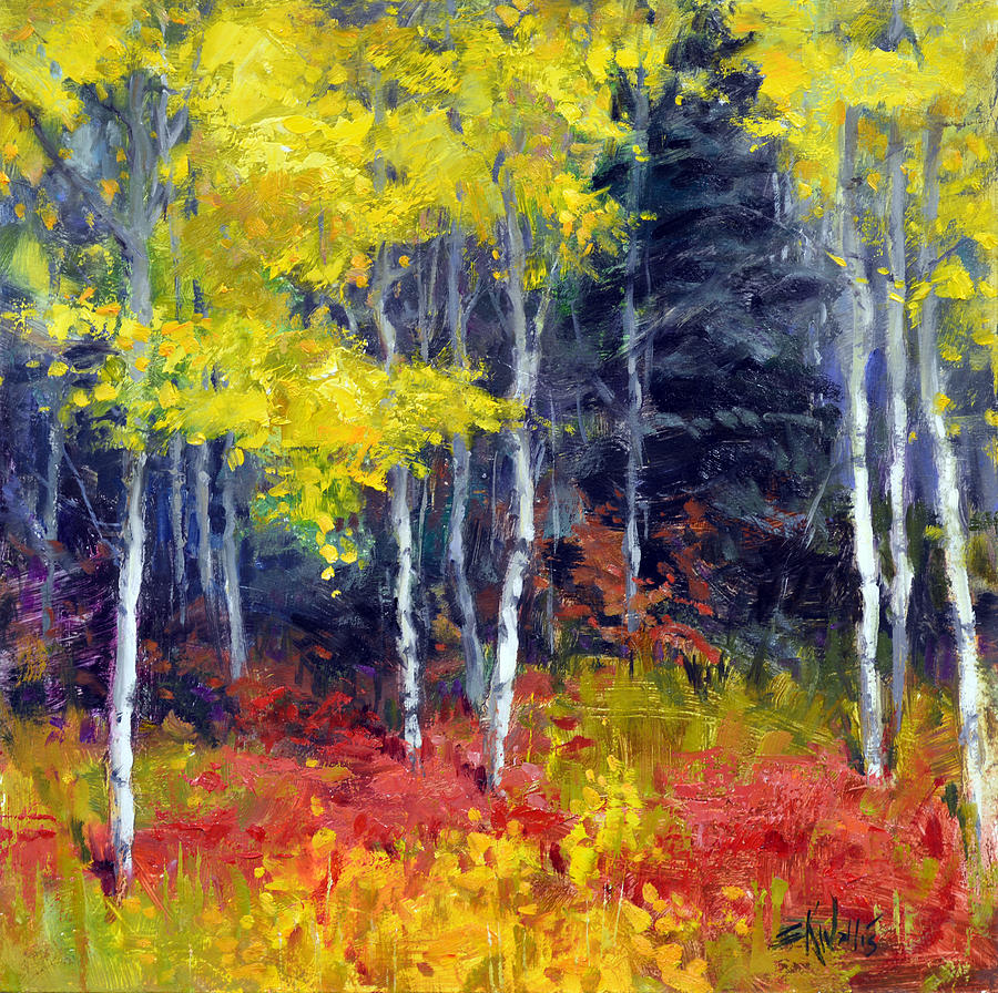 Aspen No.1 Painting by Eric Wallis