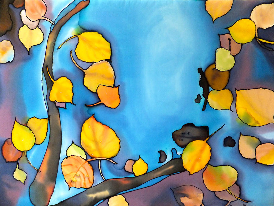 Aspen Pool Painting by Mary Gorman