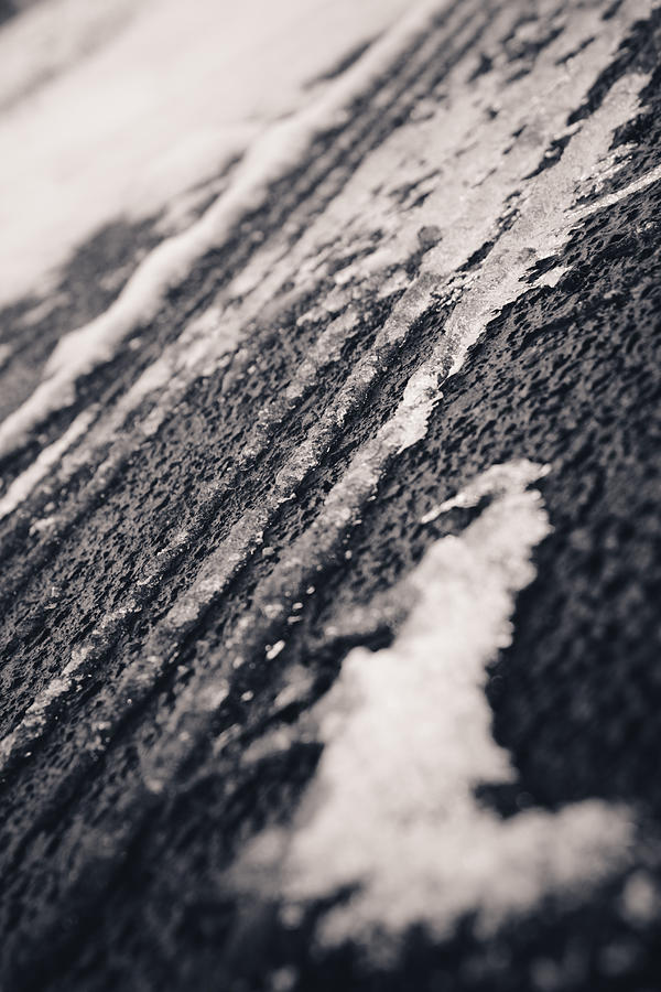 Asphalt and Ice Photograph by Jessica Brawley