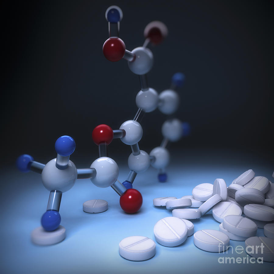 Aspirin Photograph by Science Picture Co