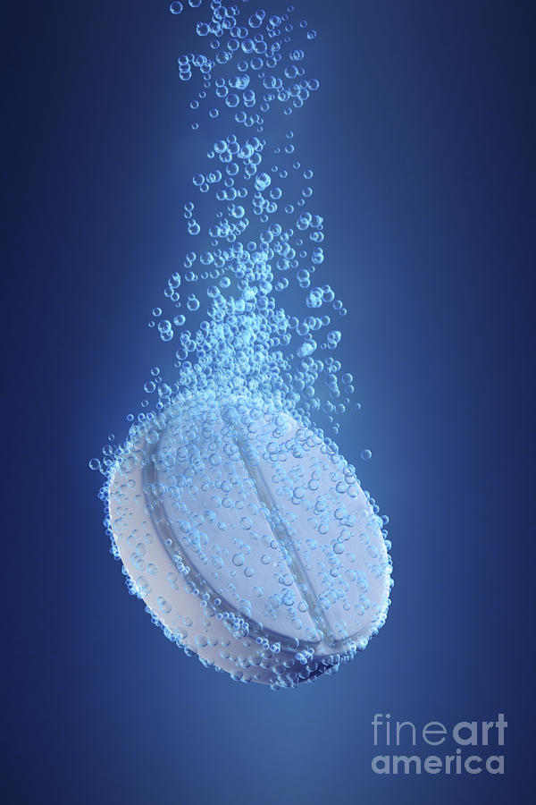 Aspirin Tablet Photograph by Science Picture Co
