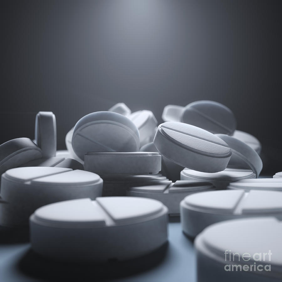 Aspirin Tablets Photograph by Science Picture Co
