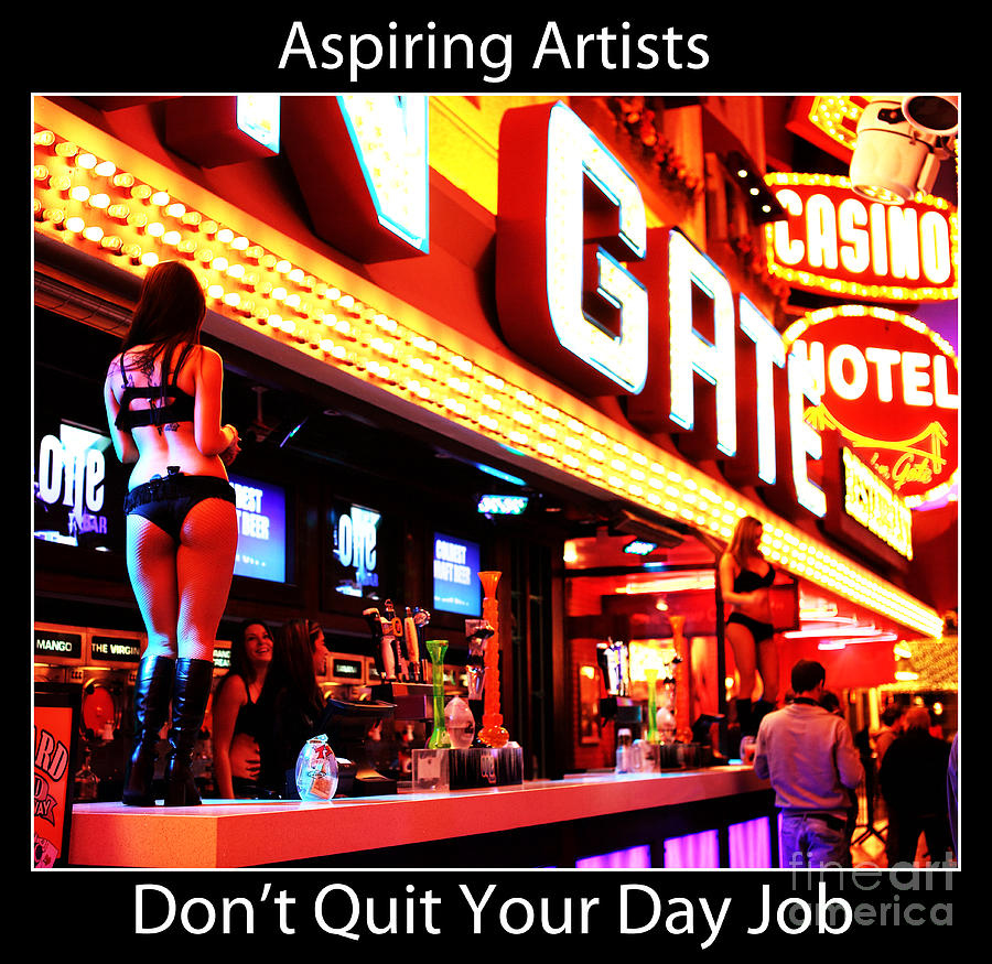 Strippers Photograph - Aspiring Artists by John Rizzuto