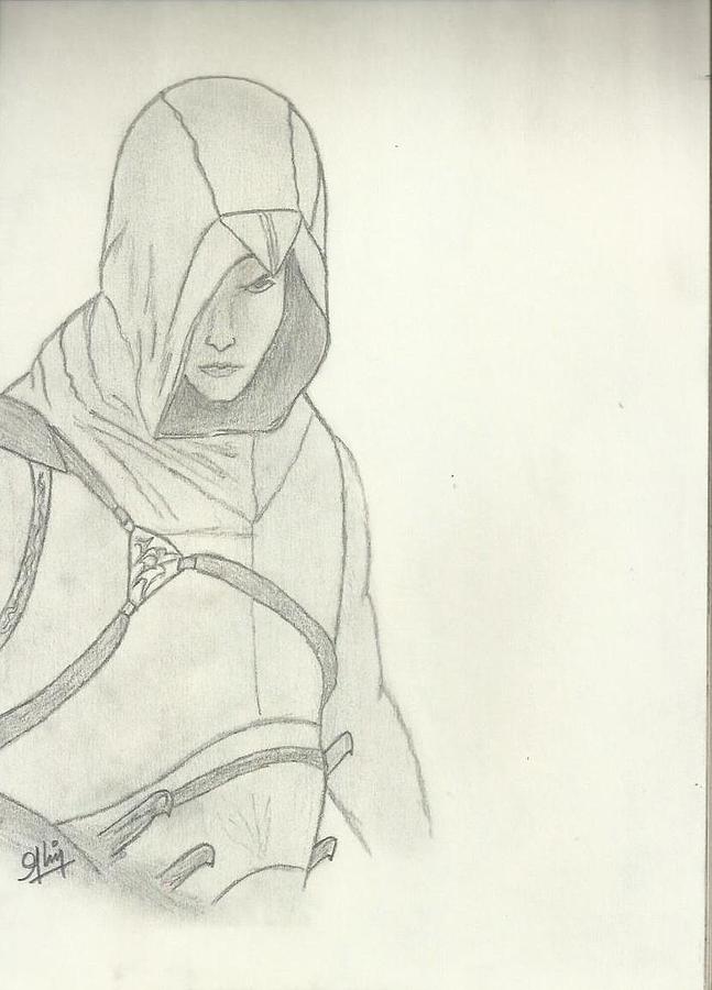 Assassins Creed Sketch by RedThePhoenix on DeviantArt