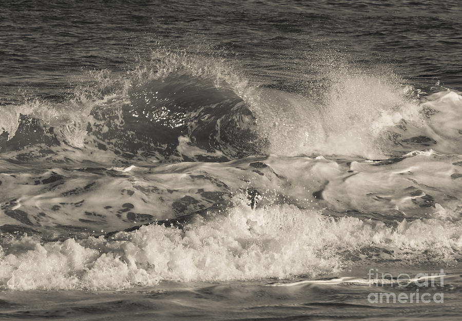 Assateague Waves Photograph by Chris Scroggins