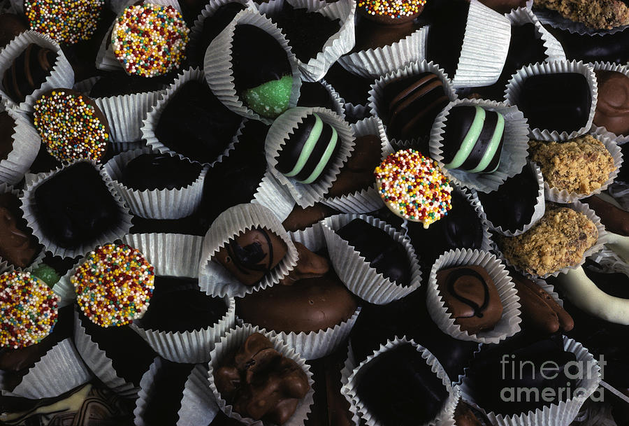 Assorted Chocolate Candy Photograph by Catherine Ursillo