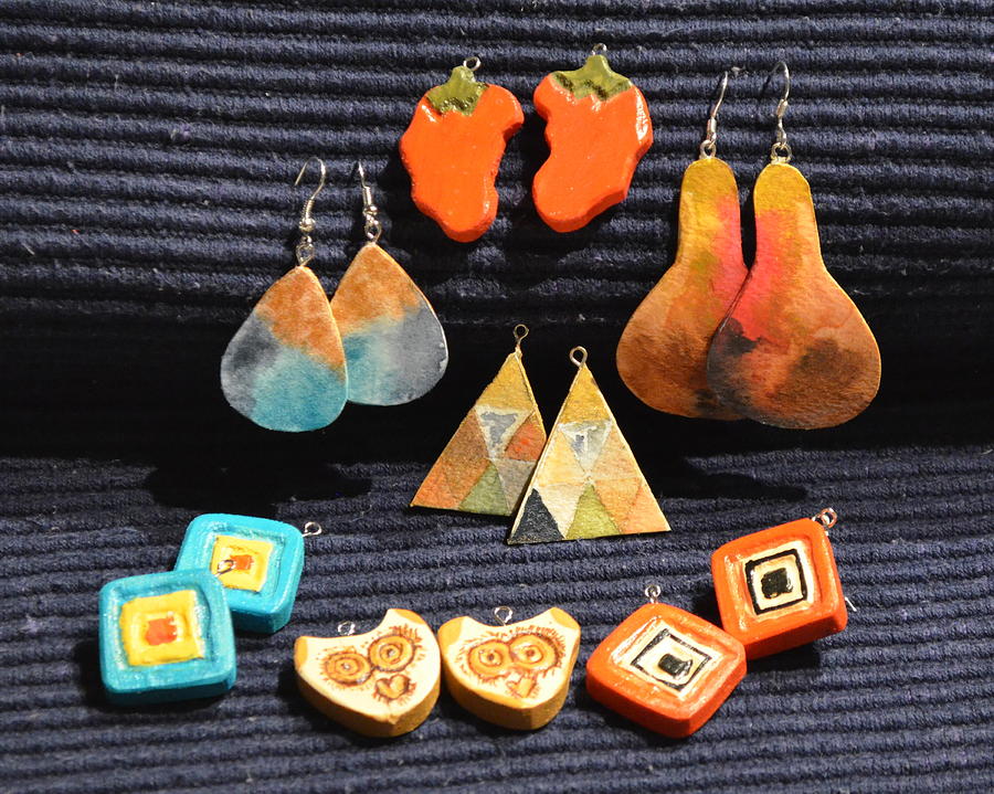 Assorted earrings Jewelry by Jane Hayes