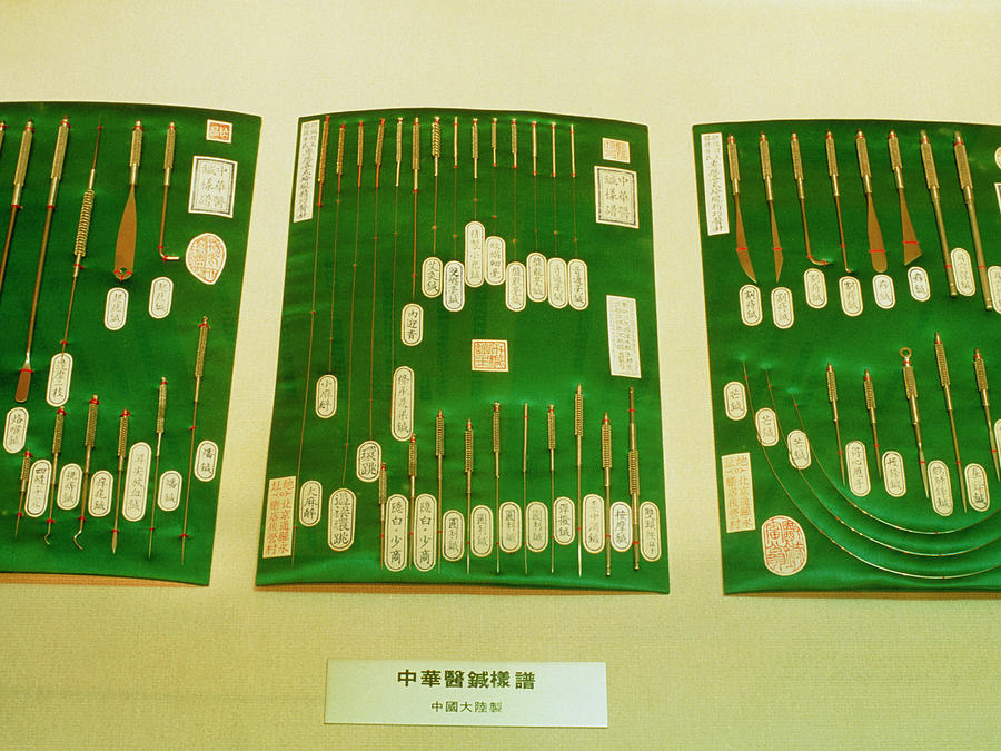 Assortment Of Acupuncture Needles From A Museum Photograph by Mark De Fraeye/science Photo Library