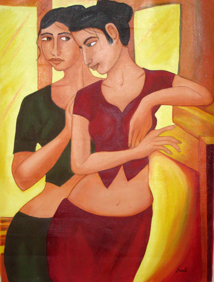 Oil Painting - Assurance by Sonali Kukreja