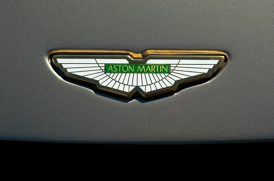 Aston Martin Emblem Photograph by Jill Reger
