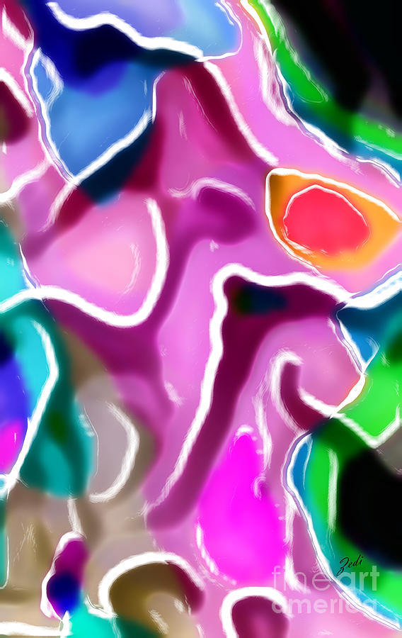 Astratto - Abstract 64 Digital Art by Ze  Di