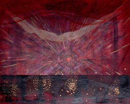 Astro Fllight Painting by Robert Casarietti