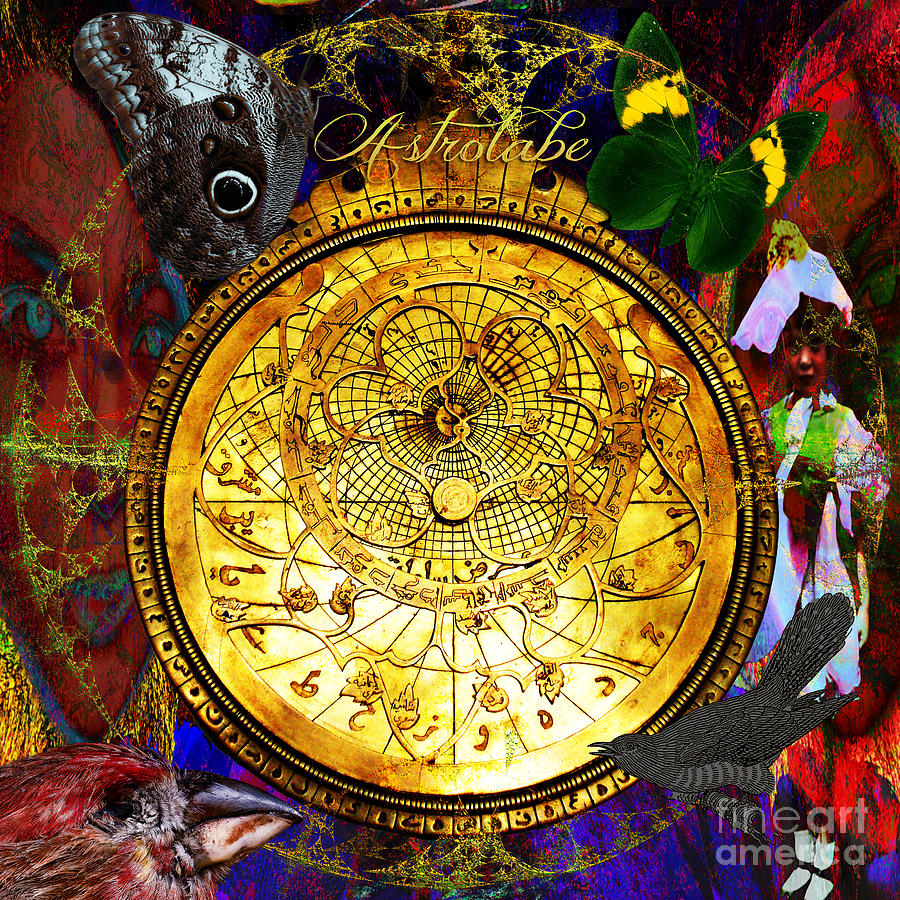 Solar Astrolabe Digital Art