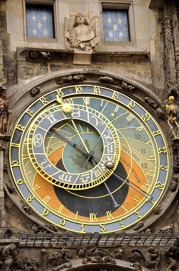 Astronomical Clock Prague Photograph by Caroline Stella
