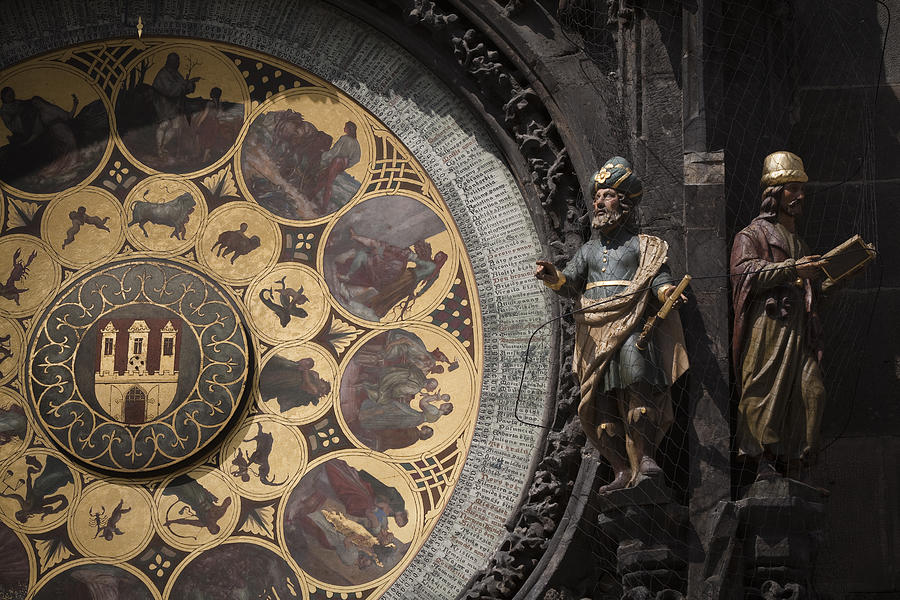 Astronomical Clock Prague Photograph by Maria Heyens