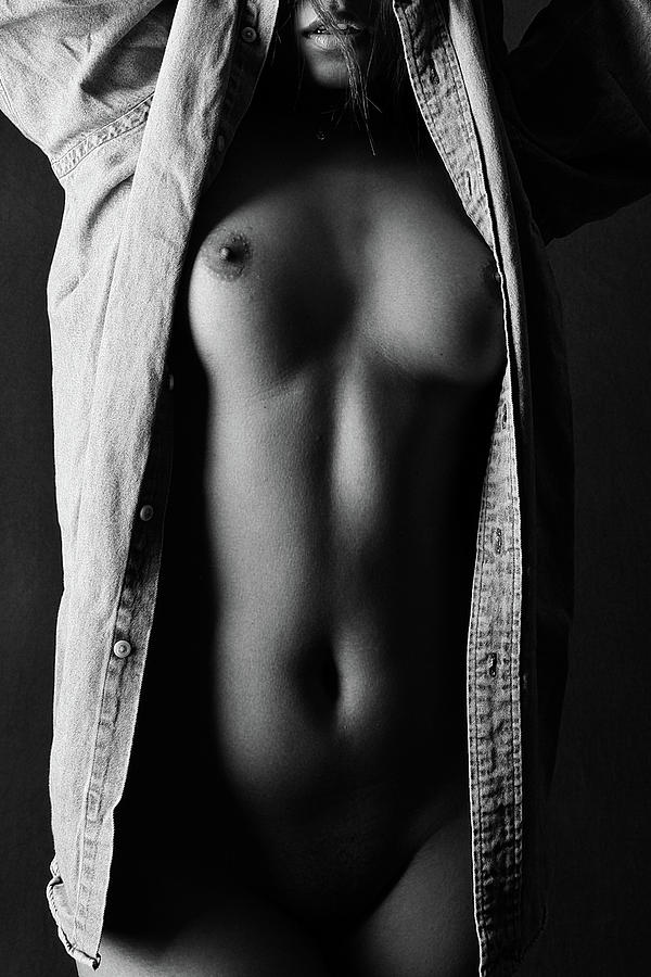 Nude Photograph - Asymmetrical by David Mccracken