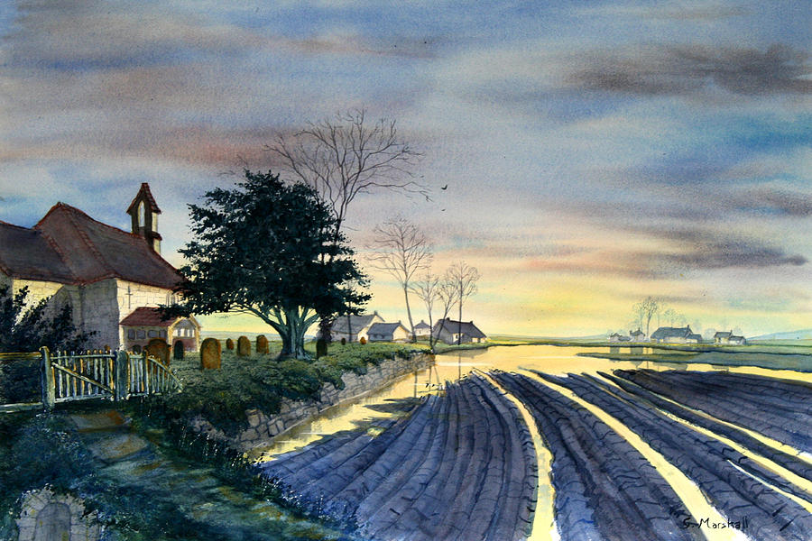 At Eventide Painting by Glenn Marshall At Eventide Painting by Glenn Marshall