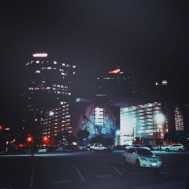 Dallas Photograph - At Nightfall. #nighttime #city #lights by Aaron Moses