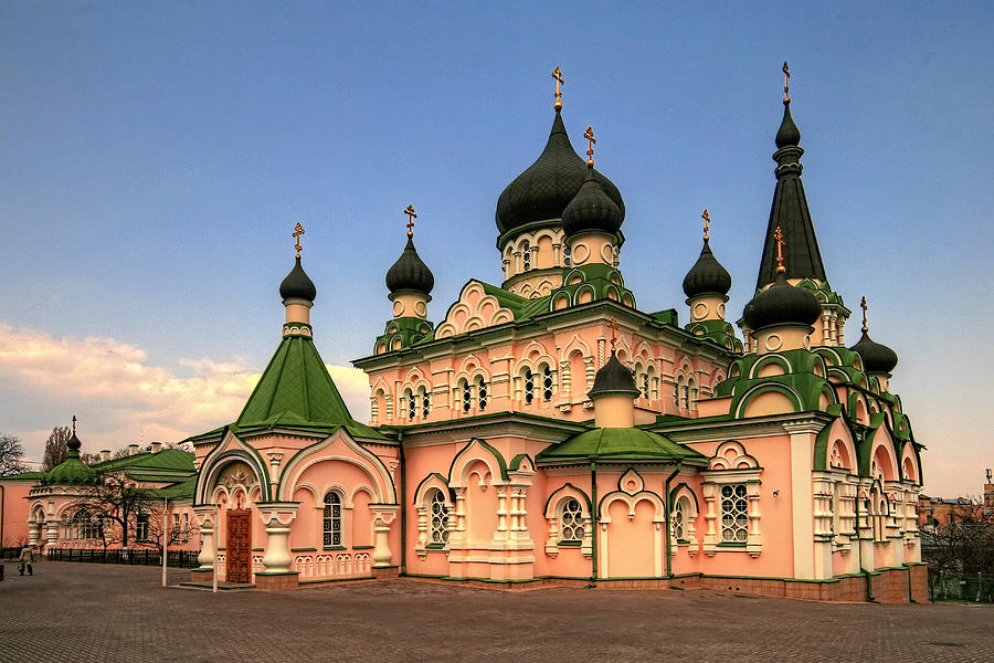 Architecture Photograph - At Pokrovsky Womens Monastery by Matt Create