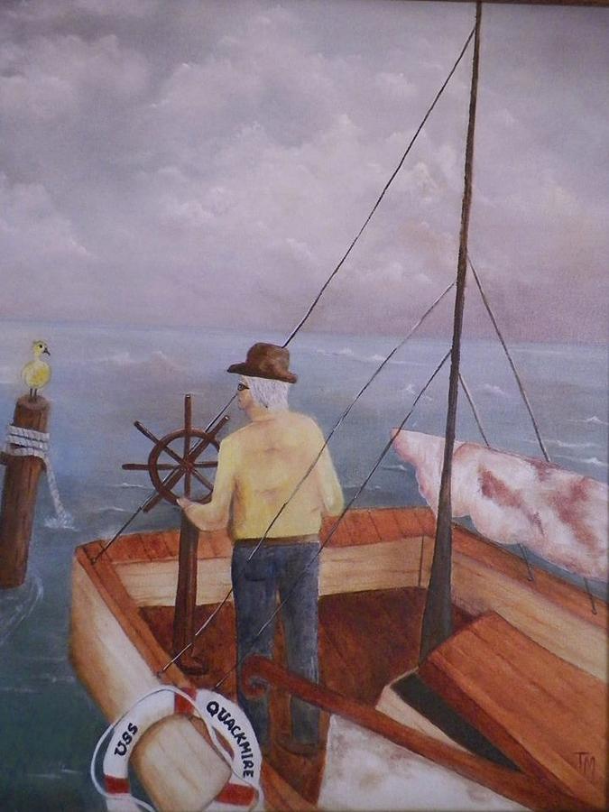At Sea Painting by Teri Merrill