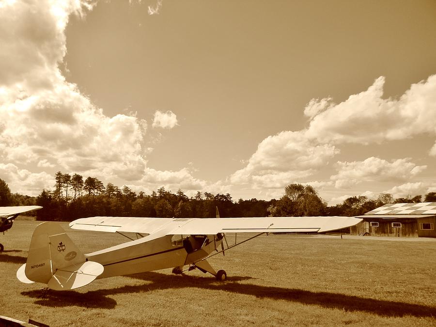 At the Airfield Photograph by Jean Goodwin Brooks