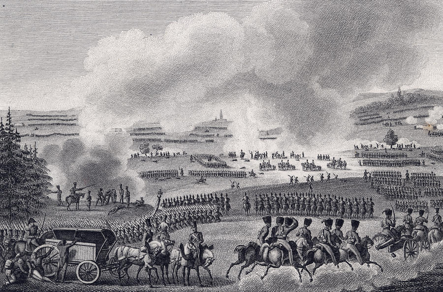 At The Battle Of Borodino (also Known Drawing by Mary Evans Picture ...