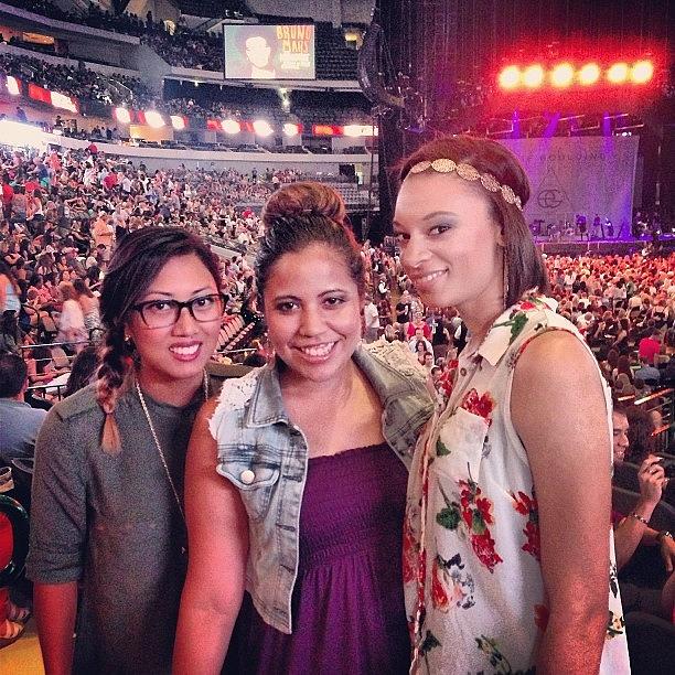 Music Photograph - At The Bruno Mars Moonshine Jungle Tour by Diana Tuquero-gustafson